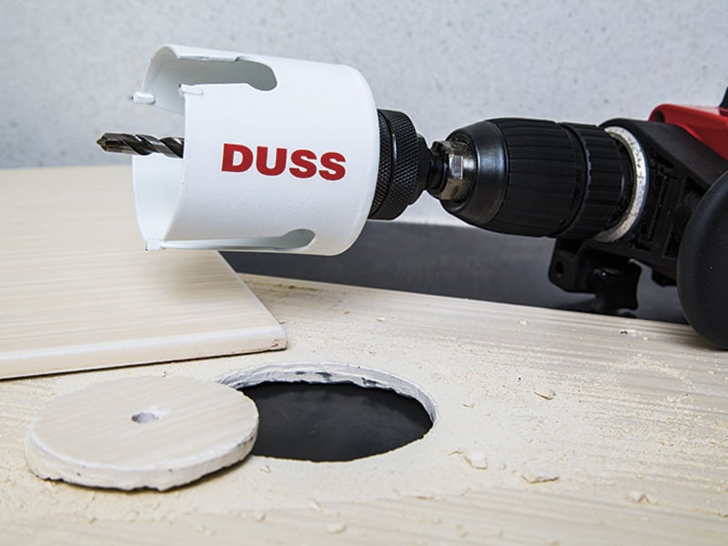 aplicação-fresa-copo-em-hm-lh-hole-cutter