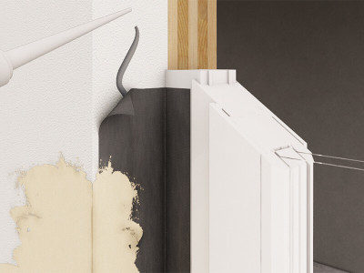 aplicação-fita-estucável-com-tira-adesiva-de-montagem-plaster-band-lite