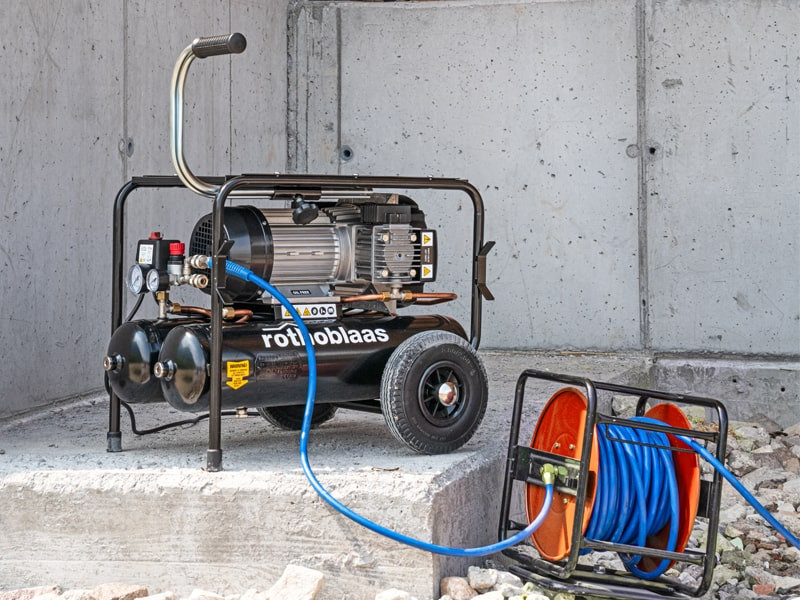 aplicação-compressor-sem-óleo-depósito-duplo-20-l-compressor-20