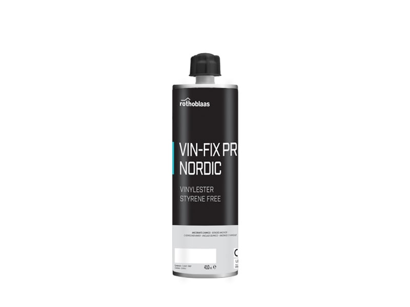 ancorante químico de viniléster para baixas temperaturas